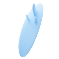 surfboard 3d illustration