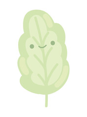 spinach kawaii vegetable