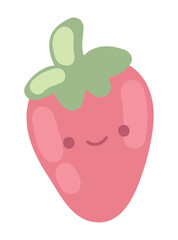 strawberry kawaii fruit