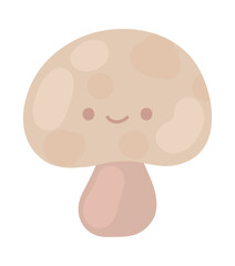 mushroom kawaii vegetable