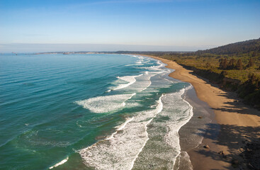 The Pacific Coast at Redwood National Park