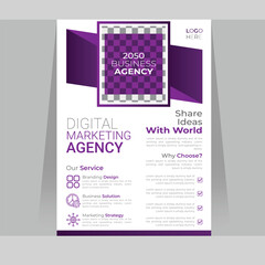 Marketing agencies share ideas with the world flyer design creative