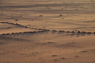  Beautiful Wadi Rum landscapes from the desert in Jordan with its pink and orange rock formations