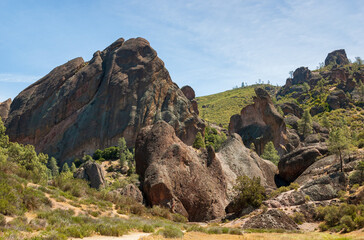 Rock Formations at Pinnacles National Park