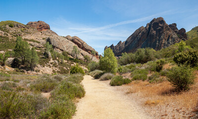 Dirt Trail at Pinnacles National Park