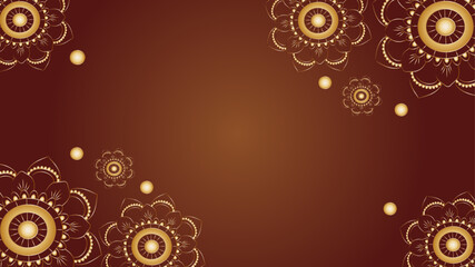 luxurious golden background design illustration