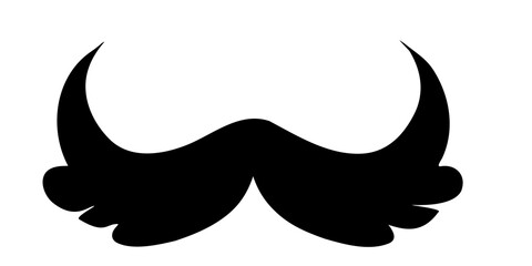 style moustache icon