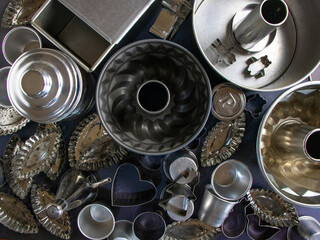 レトロな製菓道具