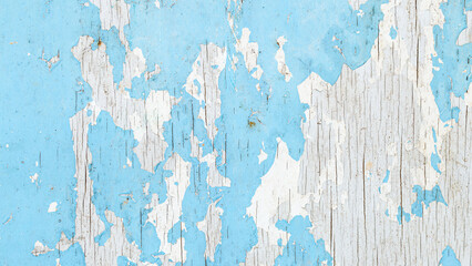 Blue wood texture for background