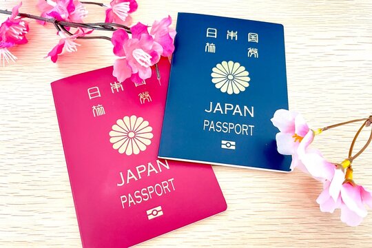 春の渡航計画　２つのパスポート