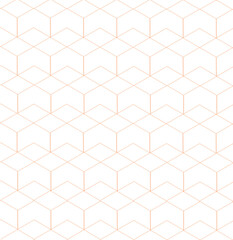 geometric seamless pattern in gold color