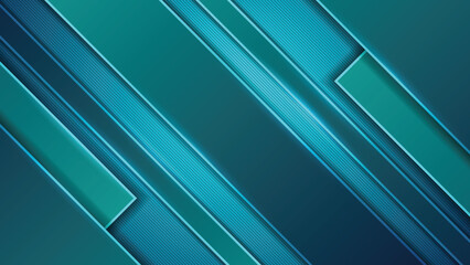 Abstract Modern Vector Blue Background 