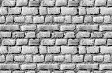 Black and white brick pattern background