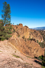 Rock Formations at Pinnacles National Park