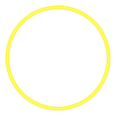 Glowing Yellow Circle