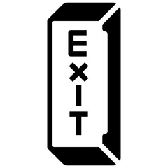 Obraz premium Exit switch