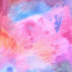 watercolor background with paint