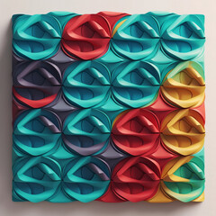 background with ribbons