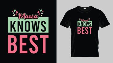 Fototapeta premium International mother's day t-shirt design, typography vector t-shirt, mother's day vector t-shirt
