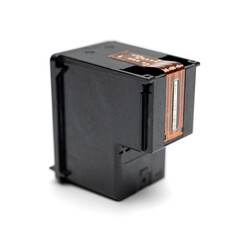 Obraz premium Inkjet Cartridge on White Background 