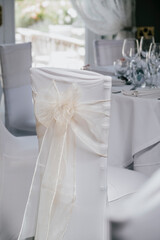 wedding table setting, wedding chair 