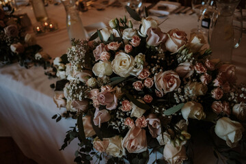 Flower decoration for wedding