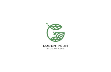 Letter g logo template