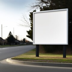 Billboards. AI generated