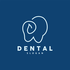 Tooth logo, Dental Health Vector, Care Brand Illustration