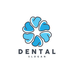 Tooth logo, Dental Health Vector, Care Brand Illustration