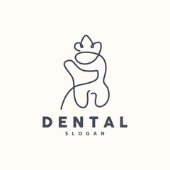 Tooth logo, Dental Health Vector, Care Brand Illustration