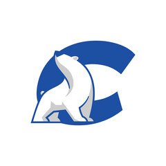 Polar Bear Alphabet C