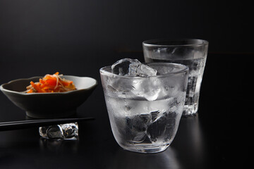 焼酎　　オンザロック　
