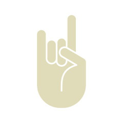 Fototapeta premium Hand convey different messages. transparent background. Designed for web and software interfaces.