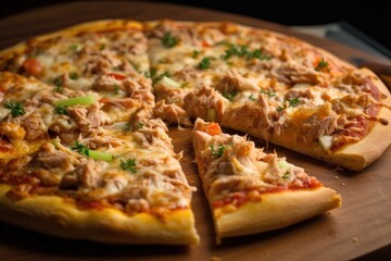 Assorted types of italian pizzas