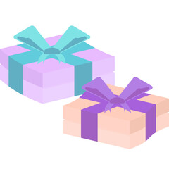 Gift Box Wrap Souvenir Tied Ribbon