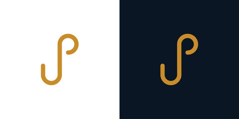 Simple and modern Up logo design 2