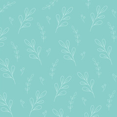 seamless pattern with flowers