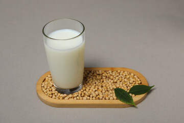 Soy milk and soy, composition for healthy food concept
