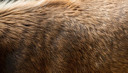 Brown Horse Fur Texture - Patterns and Characteristics