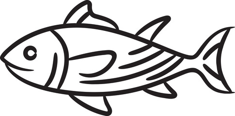 Fish Hand Drawn Illustration