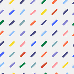 Seamless hand drawn pattern. Modern background with line shapes.