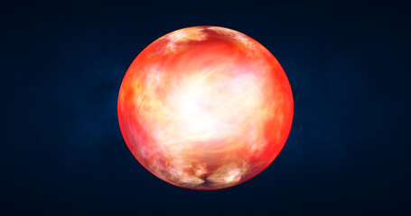 Abstract ball sphere planet iridescent energy transparent glass magic with energy waves in the core abstract background