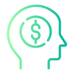 mindset gradient icon