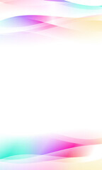 Bright image gradation background material
