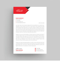 Car rental Clean and professional corporate company business letterhead template design, Car rental Business letterhead design. Letterhead template in Abstract style design