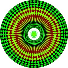 Colourful Mandala art