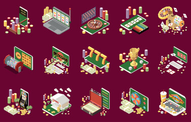 Online Casino Compositions Set