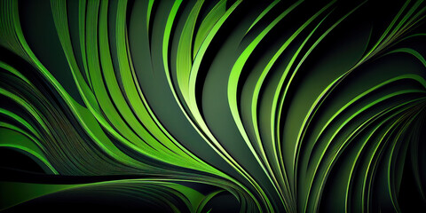 save the green planet, abstract organic background in green color shades, ai generative