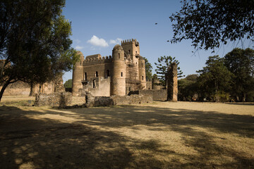 Pałac cesarski w Gonder dawnej stolicy Etiopii